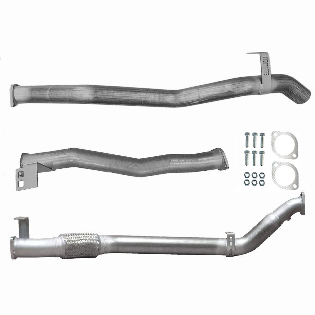 Toyota Landcruiser Exhaust 76 Series Wagon 3" Turbo Back Systems