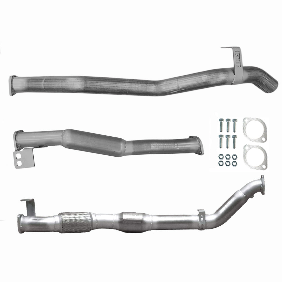 Toyota Landcruiser Exhaust 76 Series Wagon 3" Turbo Back Systems