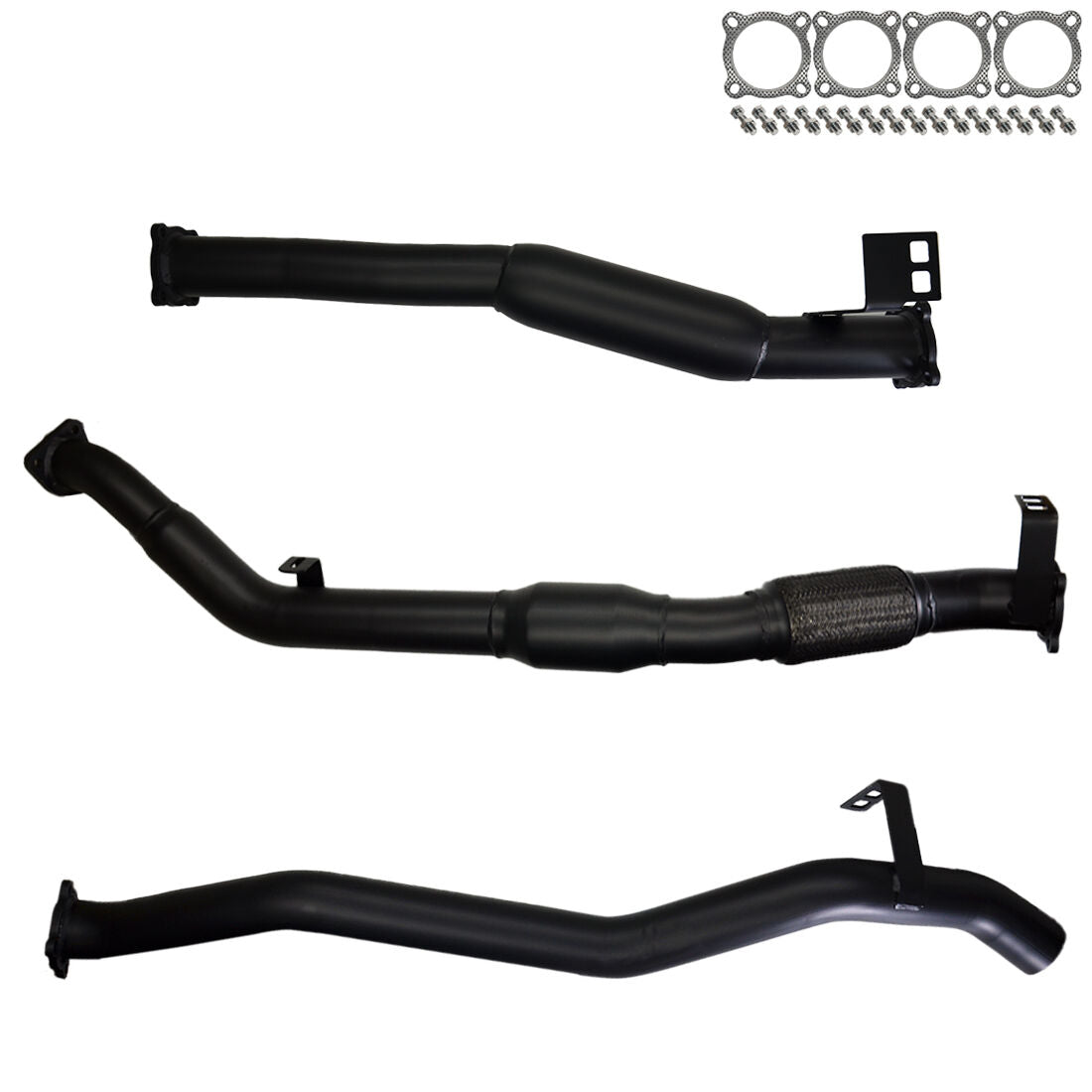Toyota Landcruiser Exhaust 76 Series Wagon 3" Turbo Back Systems