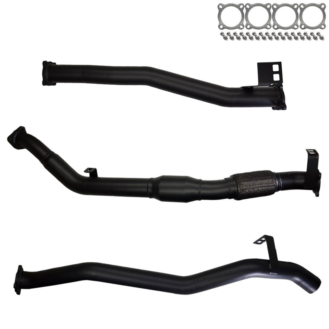 Toyota Landcruiser Exhaust 76 Series Wagon 3" Turbo Back Systems