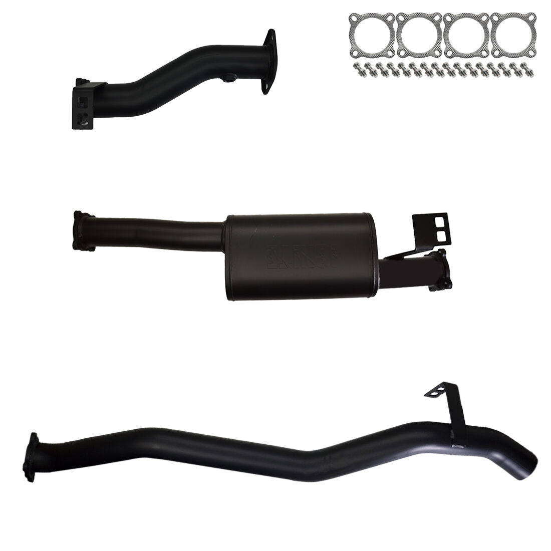 Toyota Landcruiser Exhaust 76 Series Wagon 3" DPF Back Systems