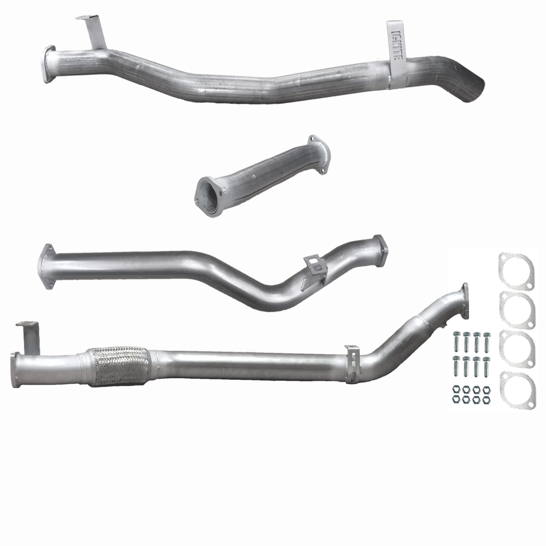 Toyota Landcruiser Exhaust 79 Series Dual Cab 3" Turbo Back Systems