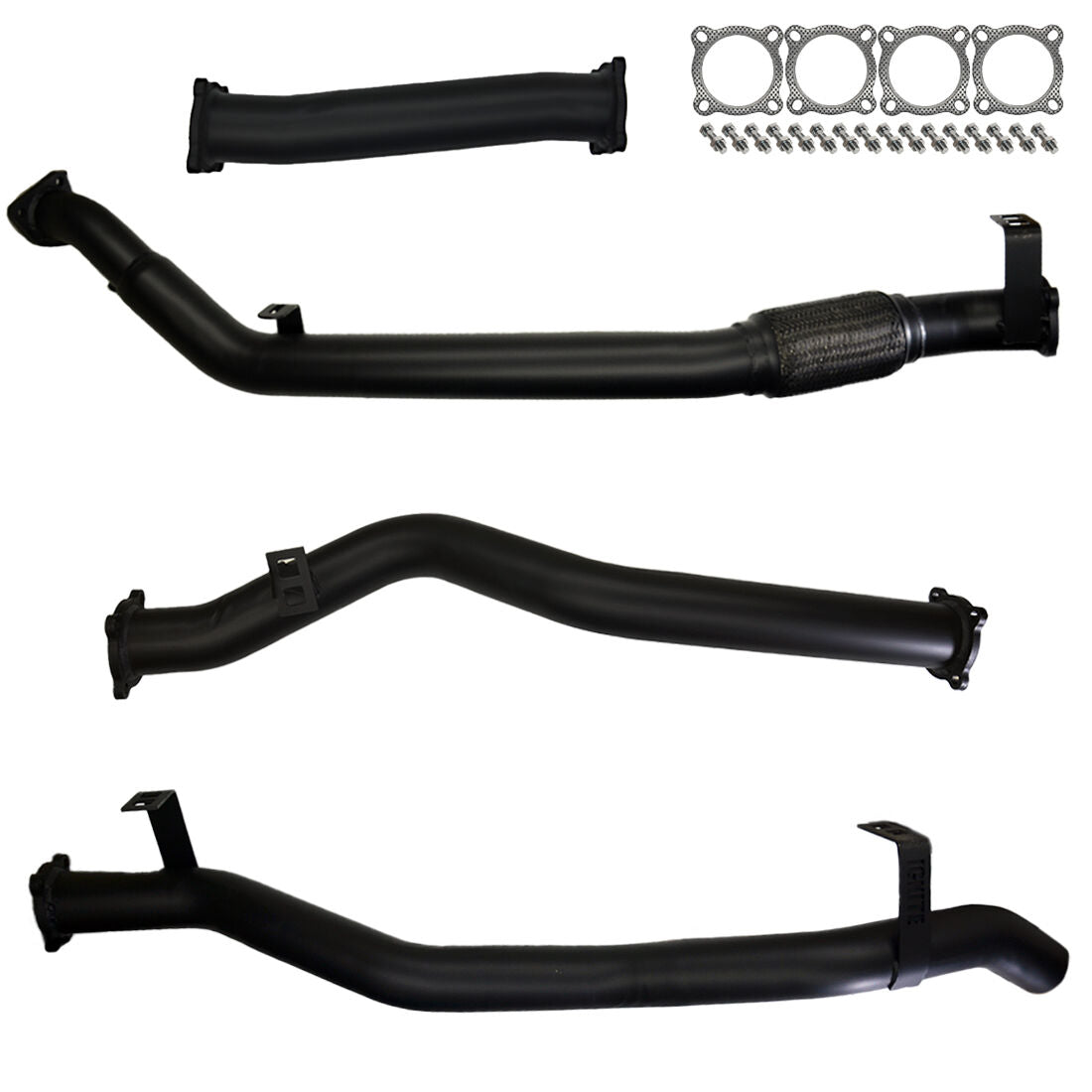 Toyota Landcruiser Exhaust 79 Series Dual Cab 3" Turbo Back Systems