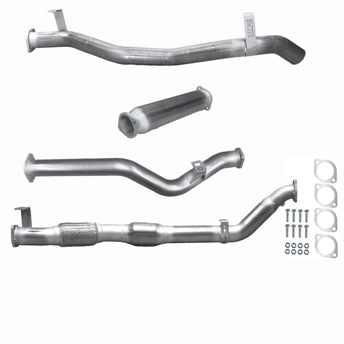 Toyota Landcruiser Exhaust 79 Series Dual Cab 3" Turbo Back Systems
