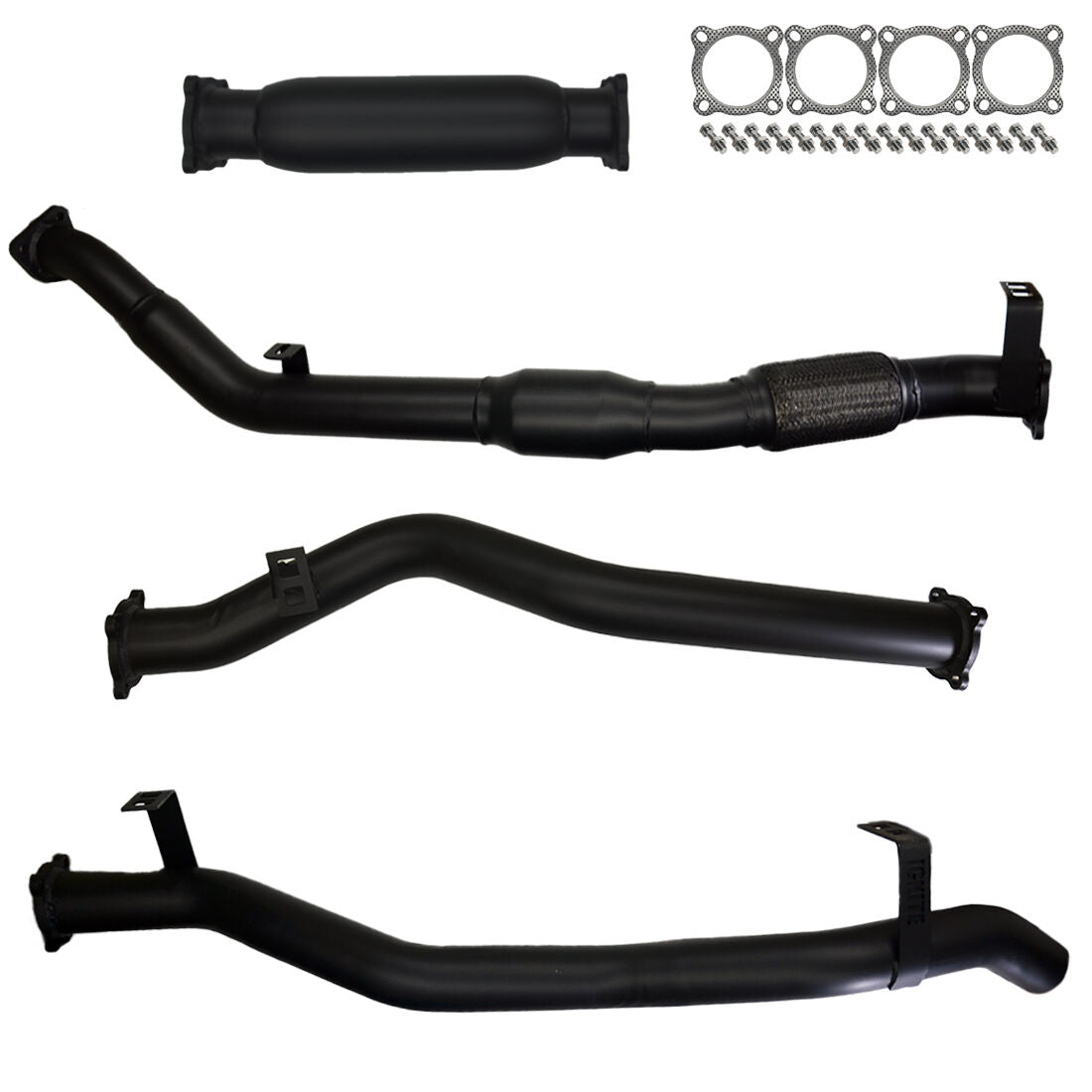 Toyota Landcruiser Exhaust 79 Series Dual Cab 3" Turbo Back Systems