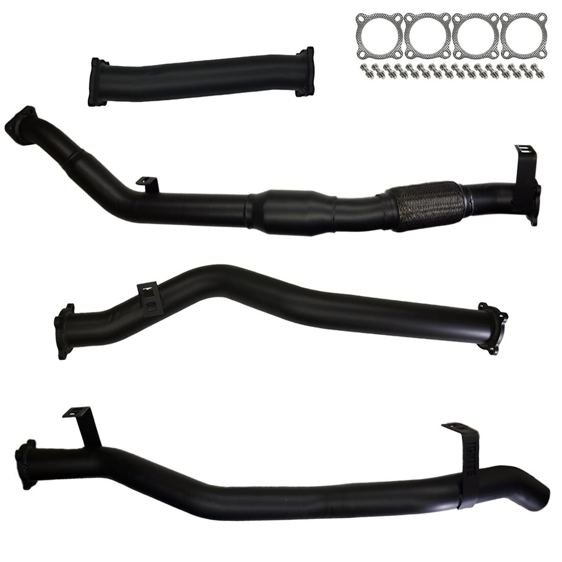 Toyota Landcruiser Exhaust 79 Series Dual Cab 3" Turbo Back Systems