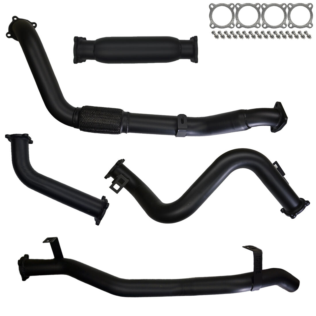 Toyota Landcruiser Exhaust 79 Series Single Cab 3" Turbo Back Systems
