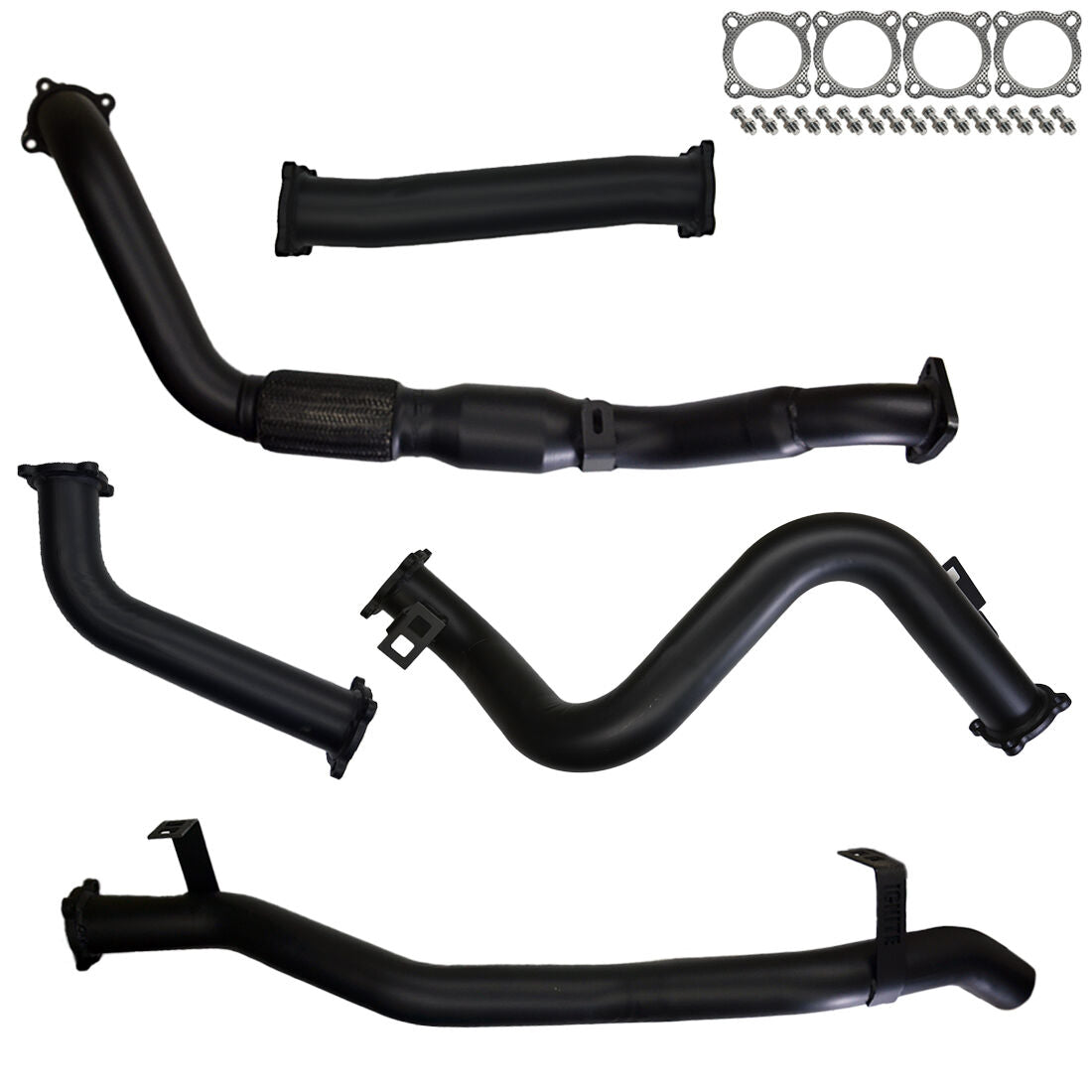 Toyota Landcruiser Exhaust 79 Series Single Cab 3" Turbo Back Systems