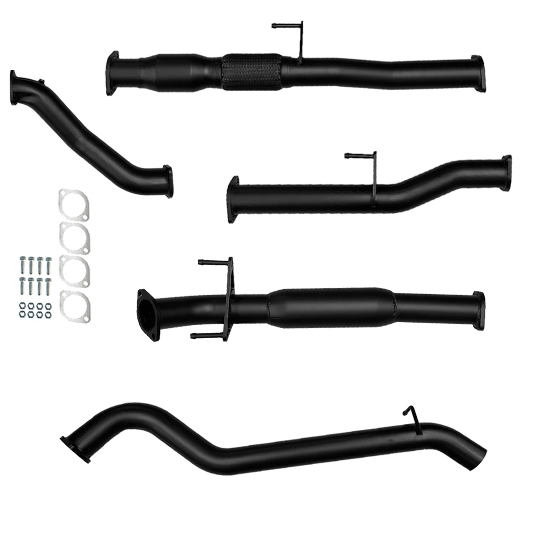 Toyota Hilux Exhaust 3L D4D 3" Turbo Back Systems