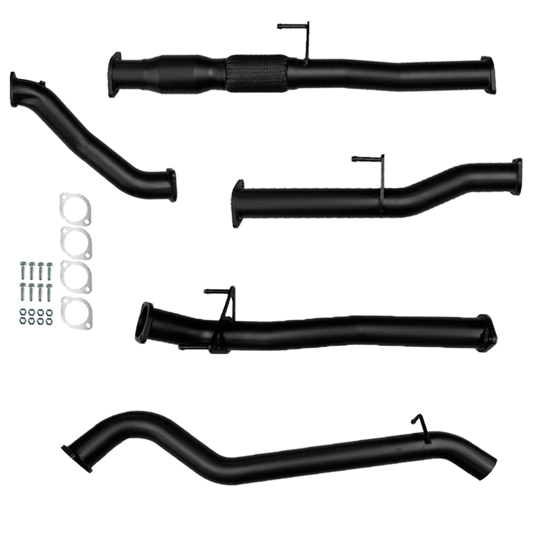 Toyota Hilux Exhaust 3L D4D 3" Turbo Back Systems