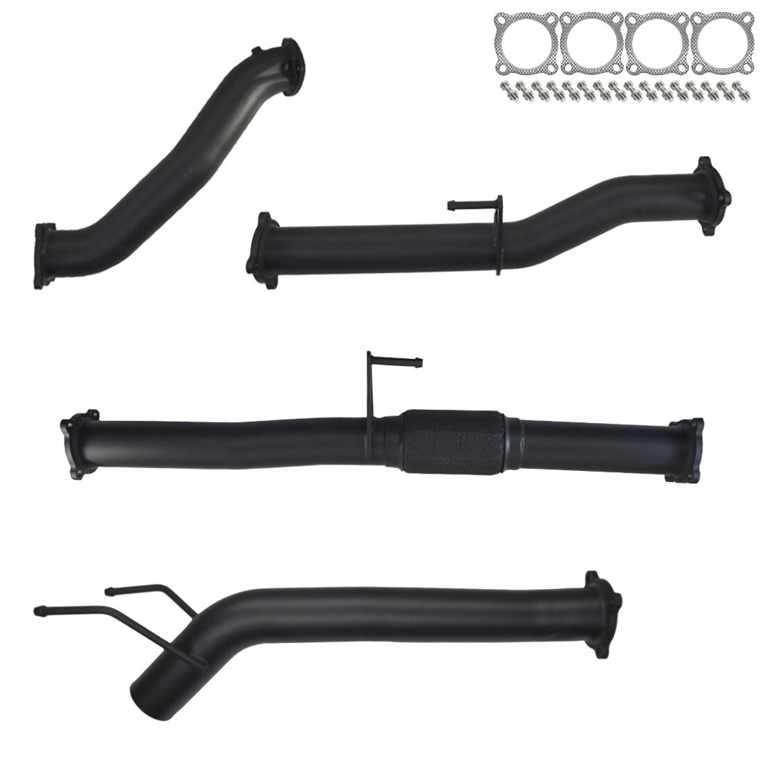 Toyota Hilux Exhaust 3L D4D 3" Turbo Back Systems