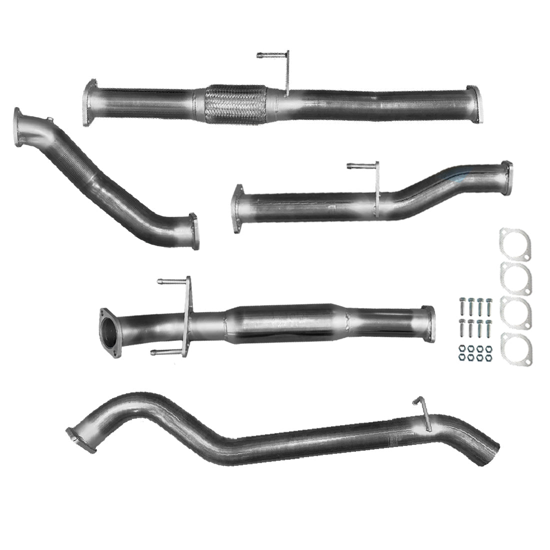 Toyota Hilux Exhaust 3L D4D 3" Turbo Back Systems
