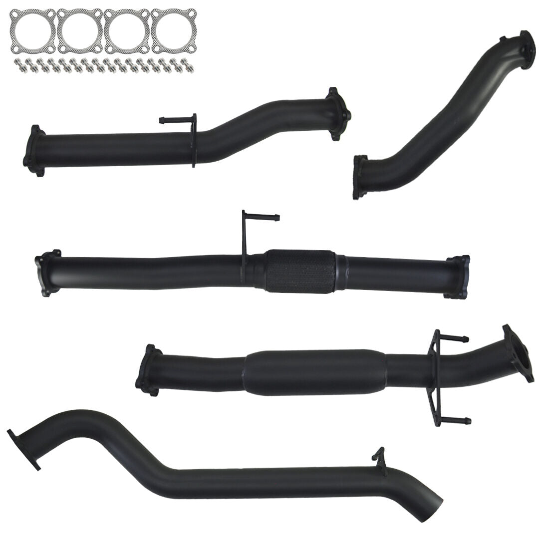 Toyota Hilux Exhaust 3L D4D 3" Turbo Back Systems