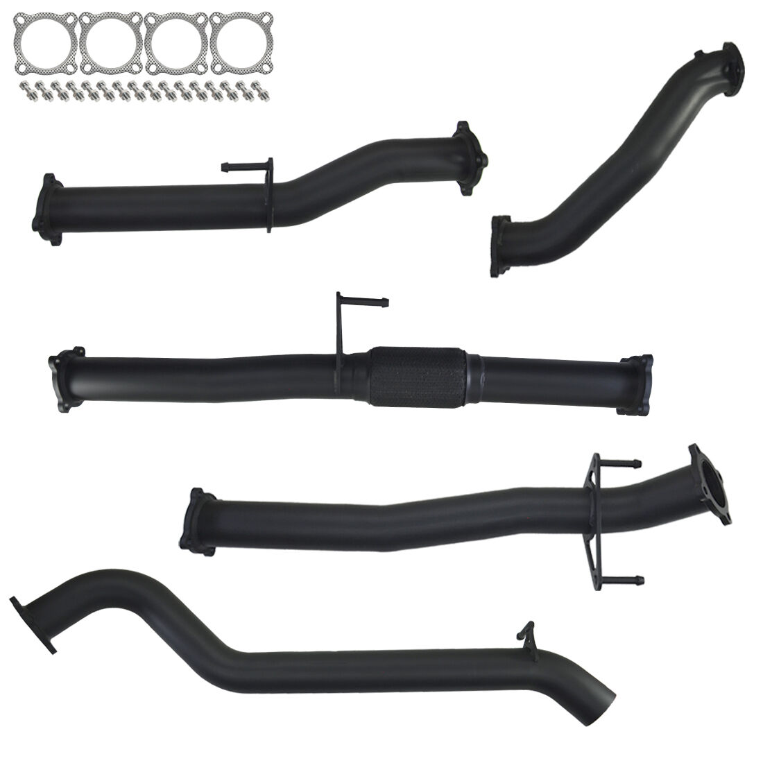 Toyota Hilux Exhaust 3L D4D 3" Turbo Back Systems
