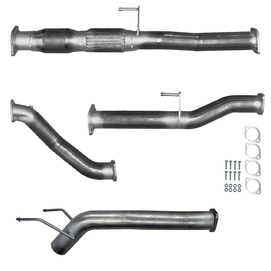 Toyota Hilux Exhaust 3L D4D 3" Turbo Back Systems