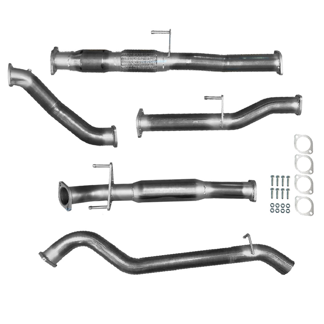 Toyota Hilux Exhaust 3L D4D 3" Turbo Back Systems