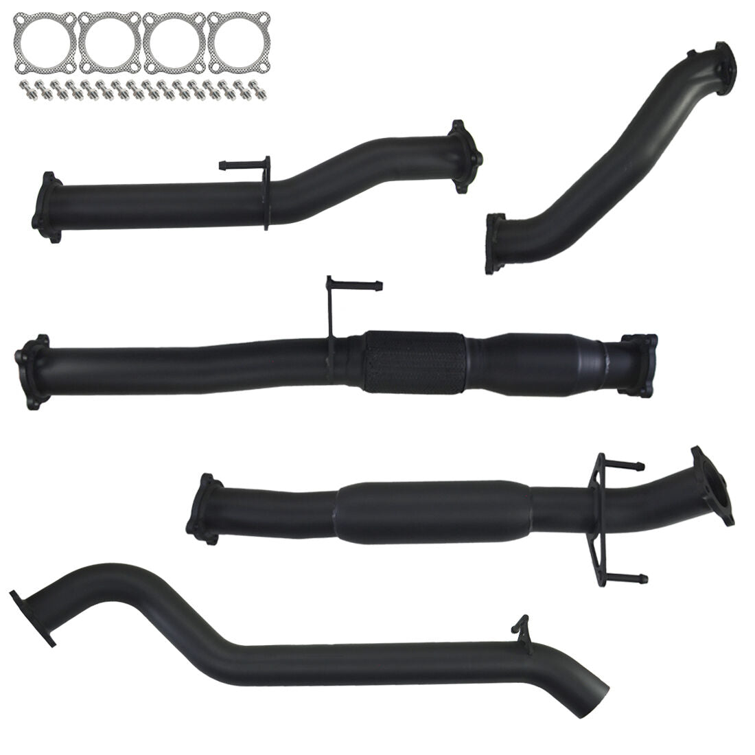 Toyota Hilux Exhaust 3L D4D 3" Turbo Back Systems