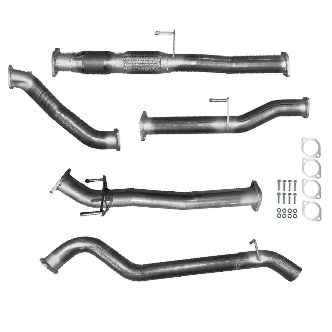 Toyota Hilux Exhaust 3L D4D 3" Turbo Back Systems