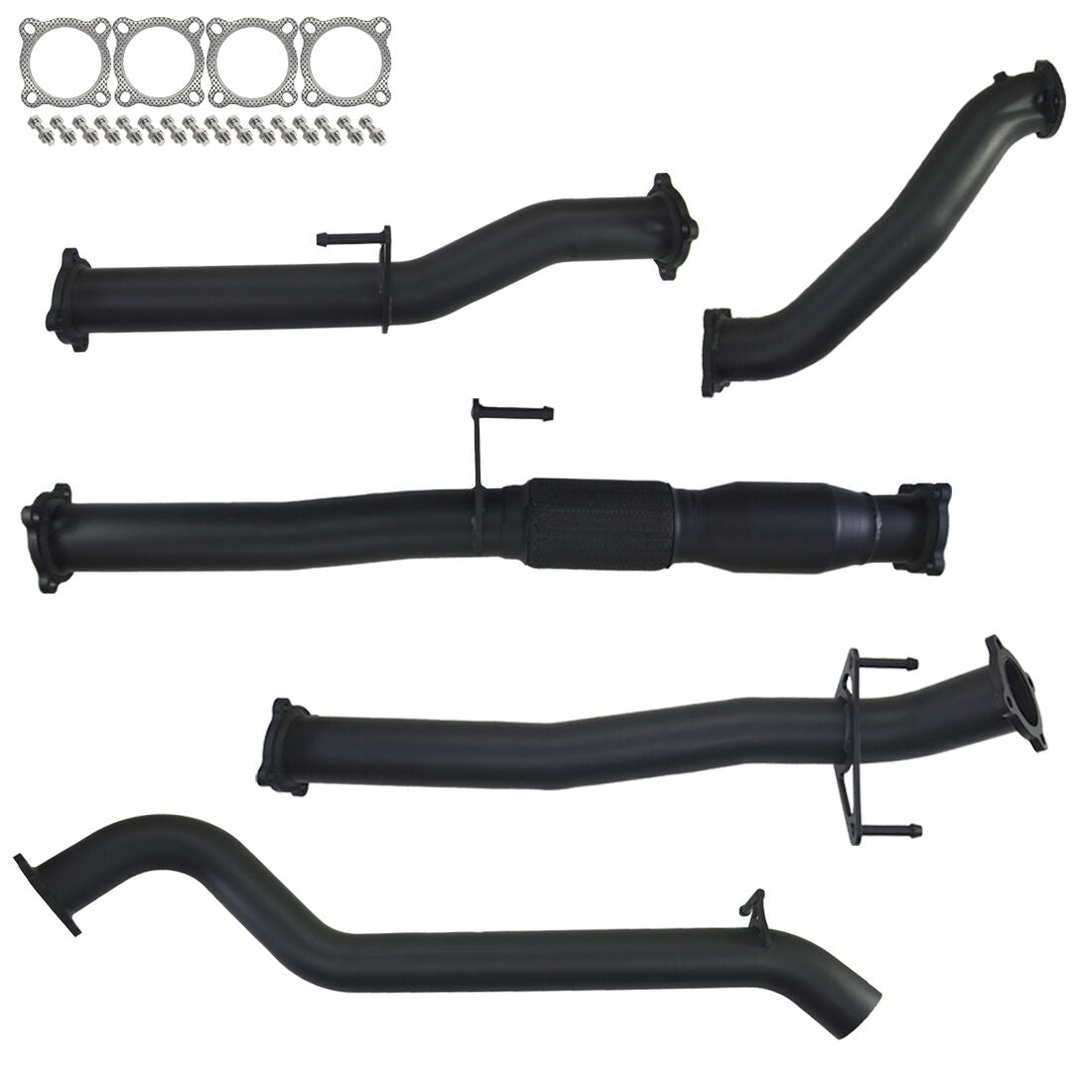 Toyota Hilux Exhaust 3L D4D 3" Turbo Back Systems