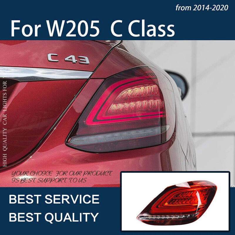 OEM Style Facelift Tail Light Fit For Mercedes Benz C Class W205 2014-2021