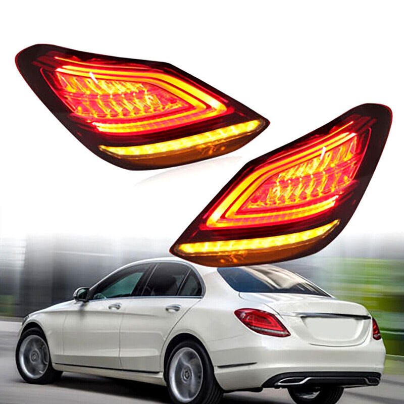 OEM Style Facelift Tail Light Fit For Mercedes Benz C Class W205 2014-2021