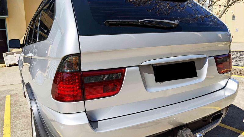 Smoked Red LED Tail Lights Fit For BMW X5 E53 SUV 1998-2002
