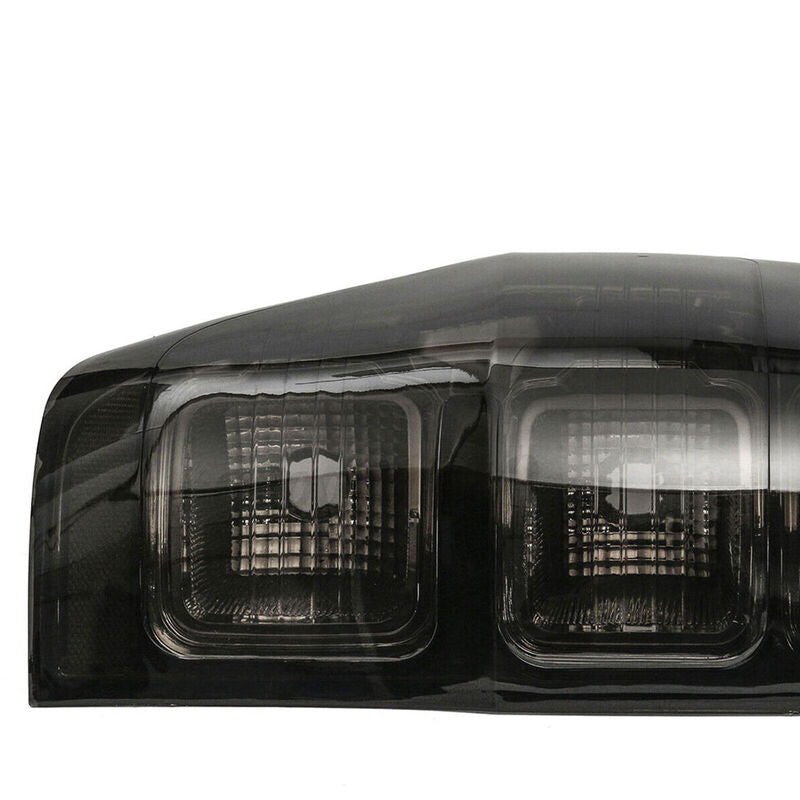 Pair Tail Lights Fit For Ford Ranger 2011-2018 PX MK2 Smoked Black