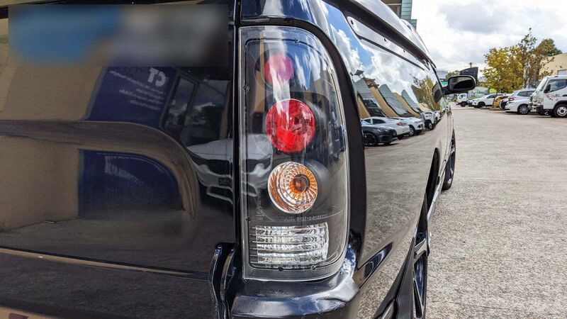 Black Altezza Tail Lights Fit For Ford Falcon BA BF Turbo Ute XR6 XR8 2002-2007