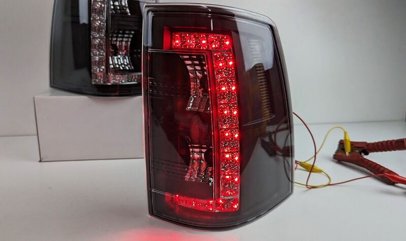 Black LED Tail Lights Fit For Ford Falcon FG UTE XR6 XR8 Turbo R6 FPV GS F6 2008-2014