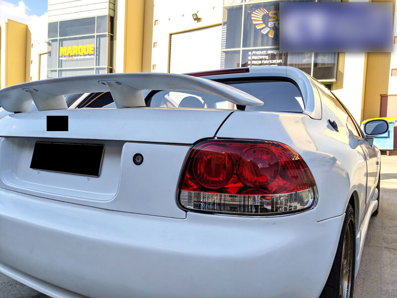 Crystal Clear Red Tail Lights Fit For Honda CRX Del Sol 1992-1998