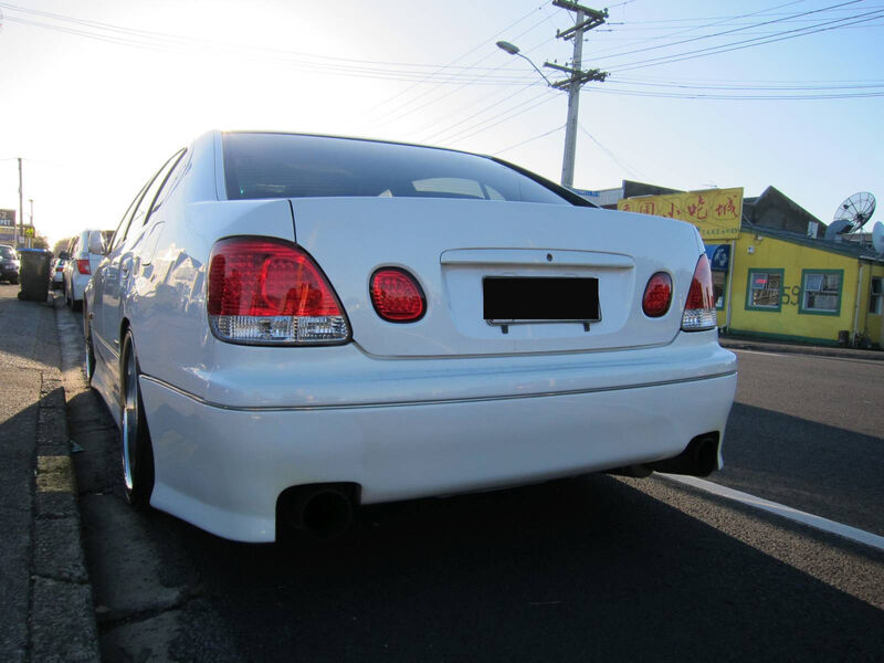 Clear Red LED Tail Lights Fit For Lexus GS300 GS400 GS430 Aristo 1998-2005