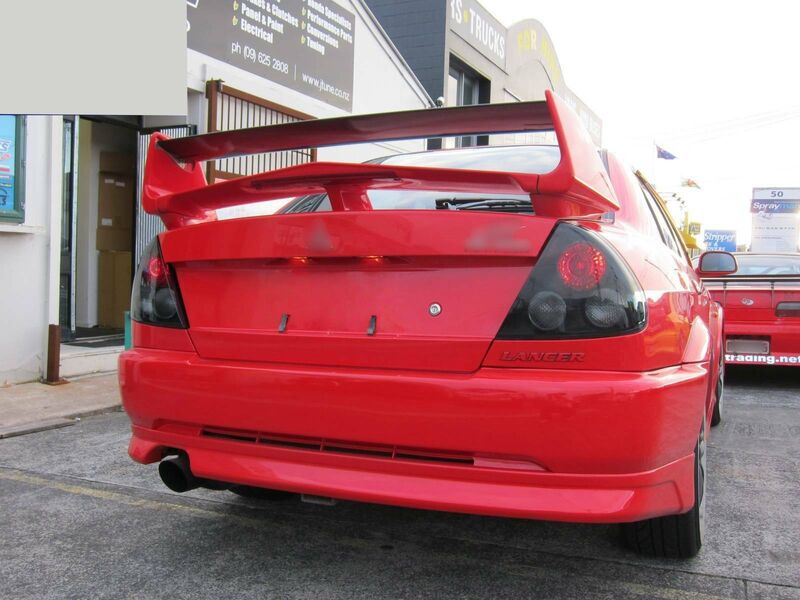 Black Edition Tail Lights Fit For Mitsubishi Lancer EVO 4 5 6 CE 1995-2000