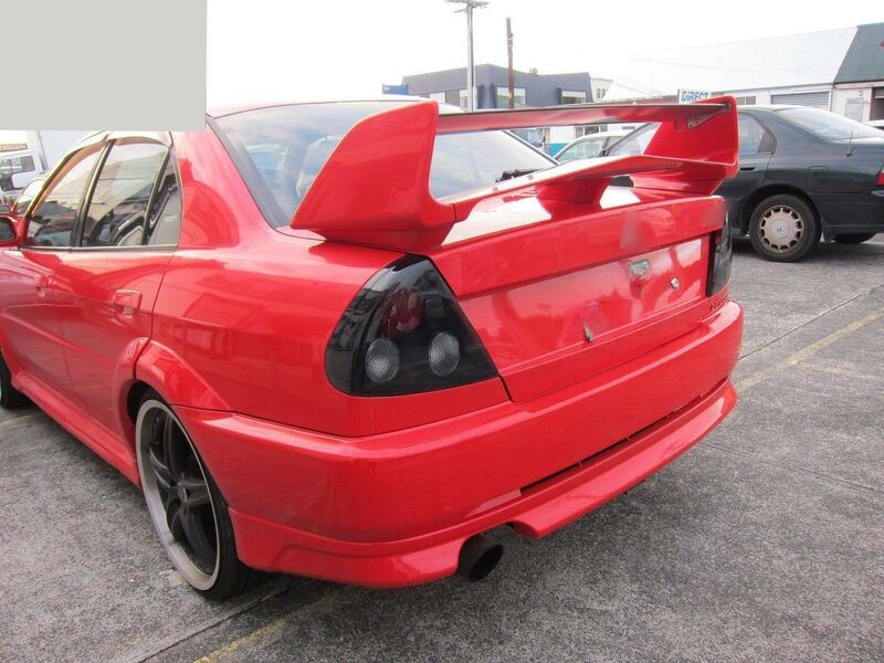 Black Edition Tail Lights Fit For Mitsubishi Lancer EVO 4 5 6 CE 1995-2000
