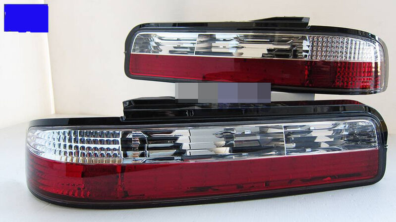 Clear Red LED Tail Lights Fit For Nissan Silvia S13 DMAX 1989-1994