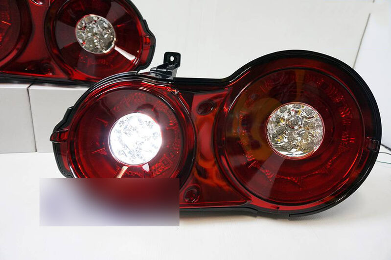 Crystal Eye Clear Red 3D LED Stripe Bar Tail Lights Fit For Nissan GTR R35 VQ38 2007-2021
