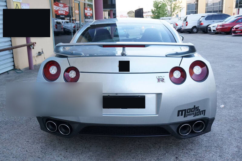 Crystal Eye Clear Red 3D LED Stripe Bar Tail Lights Fit For Nissan GTR R35 VQ38 2007-2021