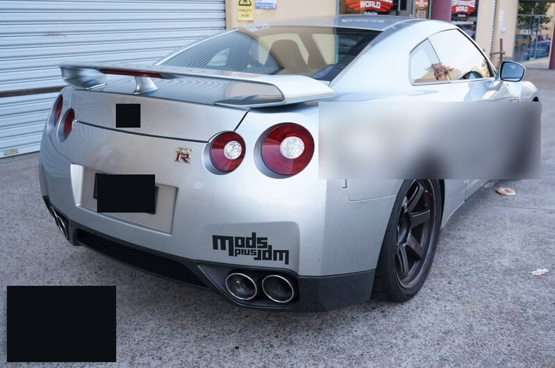 Crystal Eye Clear Red 3D LED Stripe Bar Tail Lights Fit For Nissan GTR R35 VQ38 2007-2021