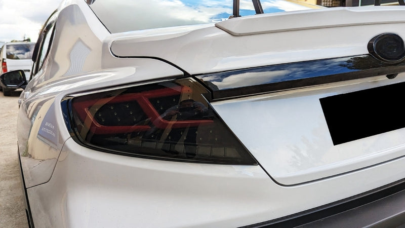 Black Edition Full LED Dynamic Tail Lights Fit For Subaru WRX VB 2022-2024