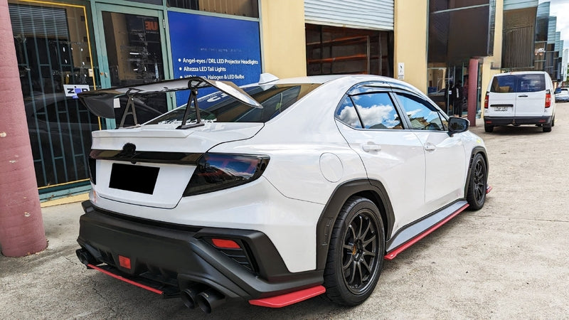 Black Edition Full LED Dynamic Tail Lights Fit For Subaru WRX VB 2022-2024