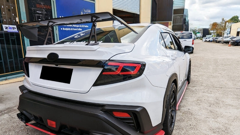 Black Edition Full LED Dynamic Tail Lights Fit For Subaru WRX VB 2022-2024