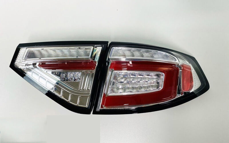 Clear (Red Bar) LED 3D Dynamic Indicator Tail Lights Fit For Subaru Impreza WRX RS STI 2008-2013