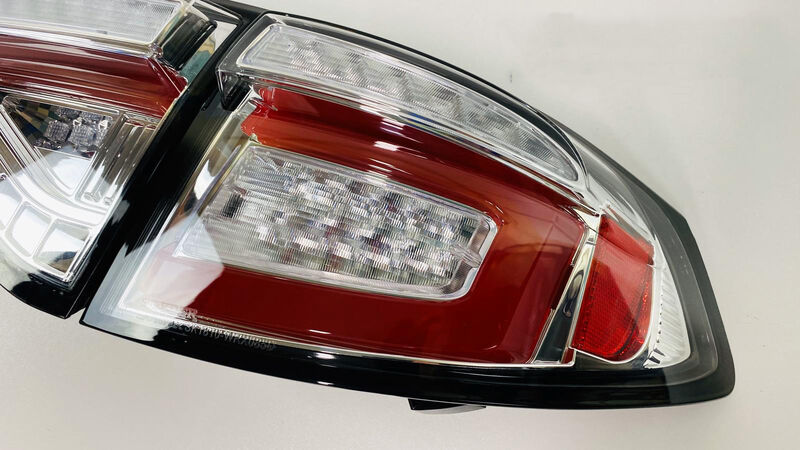 Clear (Red Bar) LED 3D Dynamic Indicator Tail Lights Fit For Subaru Impreza WRX RS STI 2008-2013