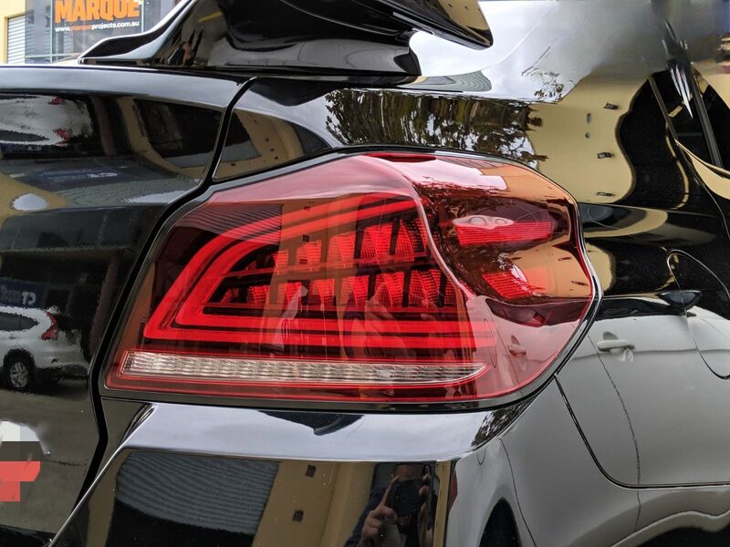 Clear Red Full LED V3 Dynamic Indicator LED Tail Lights Fit For Subaru WRX STI VA 2015-2021