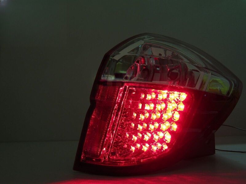 Clear Red LED Tail Lights Fit For Subaru Legacy Liberty Outback 2003-2009