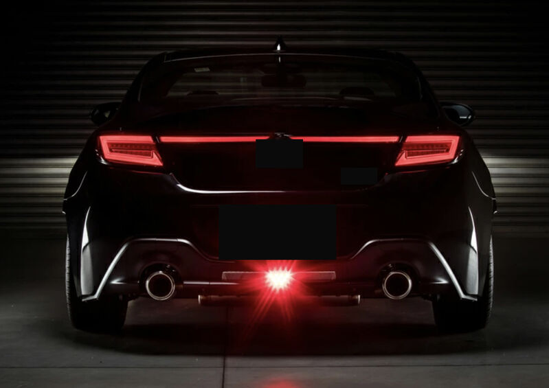 Intec Black LED Dynamic Tail Lights Fit For Toyota 86 GR86 For Subaru BRZ 2022-2023