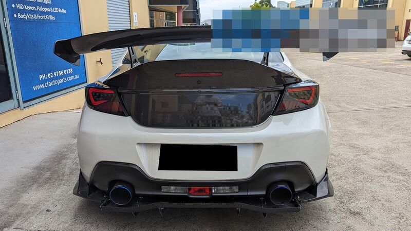 OLM Black Edition LED Dynamic Tail Lights Fit For Toyota 86 GR86 For Subaru BRZ 2022-2023