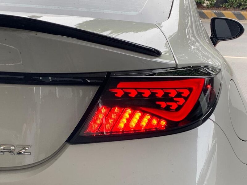 OLM Black Edition LED Dynamic Tail Lights Fit For Toyota 86 GR86 For Subaru BRZ 2022-2023