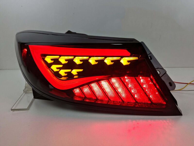 OLM Black Edition LED Dynamic Tail Lights Fit For Toyota 86 GR86 For Subaru BRZ 2022-2023