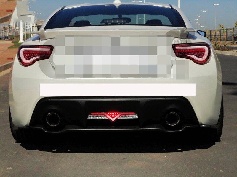 Clear Red LED Tail Light Fit For Toyota 86 FT86 GTS For Subaru BRZ ZN6 Dynamic Blinker 2012-2021