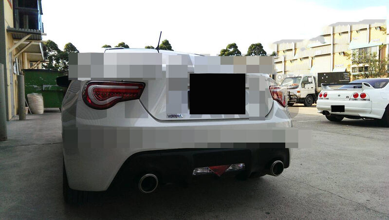 Clear Red LED Tail Light Fit For Toyota 86 FT86 GTS For Subaru BRZ ZN6 Dynamic Blinker 2012-2021